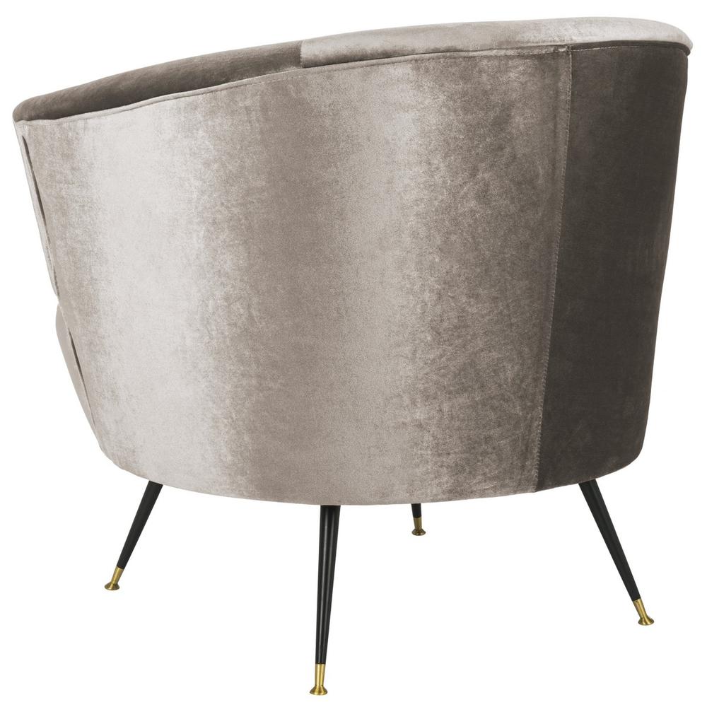 ARLETTE VELVET RETRO MID CENTURY ACCENT CHAIR, FOX6257A. Picture 1