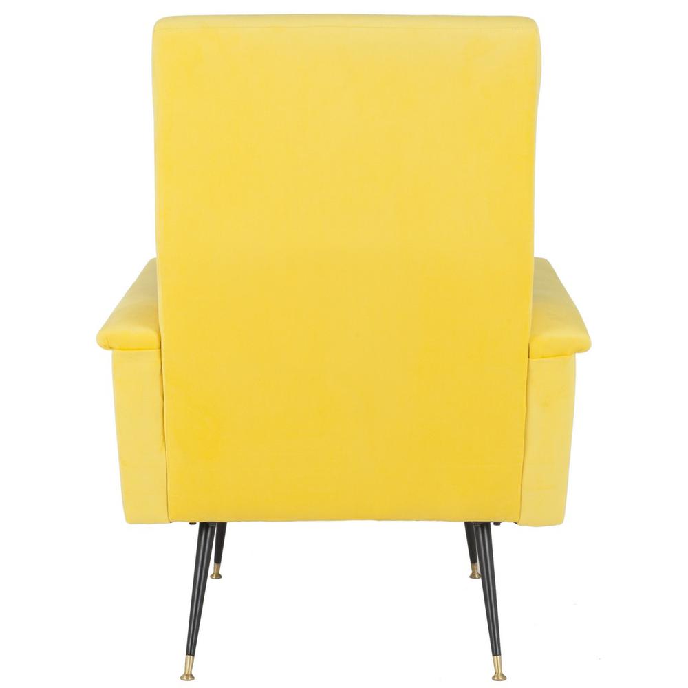 AIDA VELVET RETRO MID CENTURY ACCENT CHAIR, FOX6258A. Picture 1
