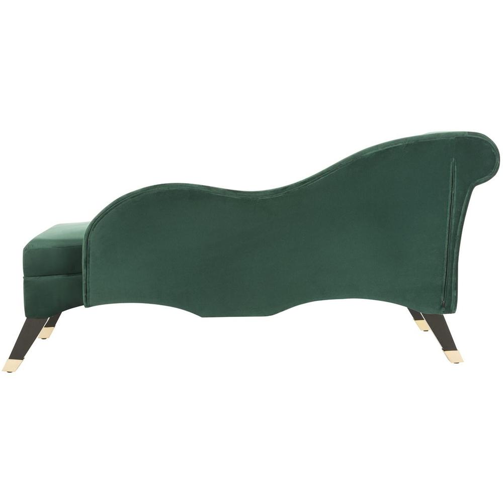 CAIDEN VELVET CHAISE W/ PILLOW, FOX6284E. Picture 1