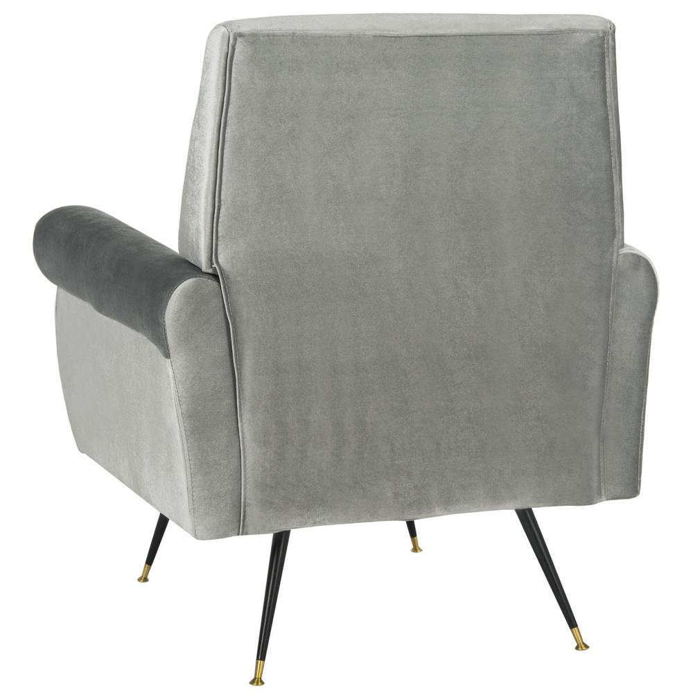 MIRA RETRO MID CENTURY VELVET ACCENT CHAIR. Picture 1