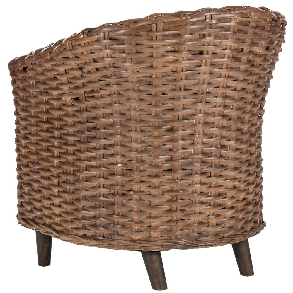 OMNI RATTAN BARREL CHAIR, FOX6501B. Picture 1