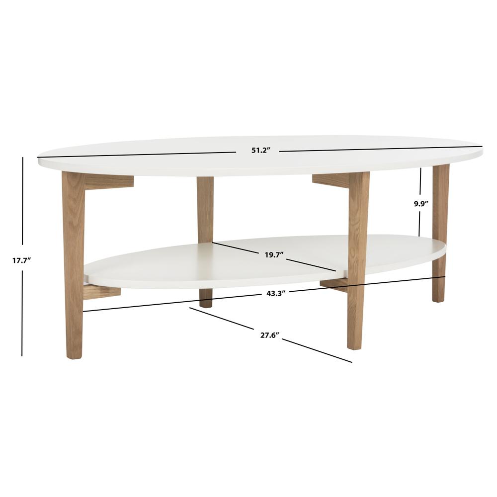 WOODRUFF OVAL COFFEE TABLE. Picture 5
