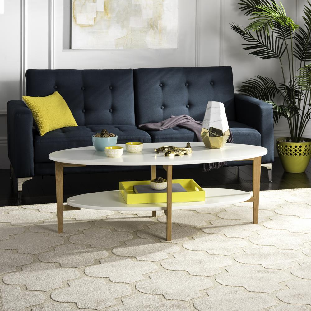 WOODRUFF OVAL COFFEE TABLE. Picture 3