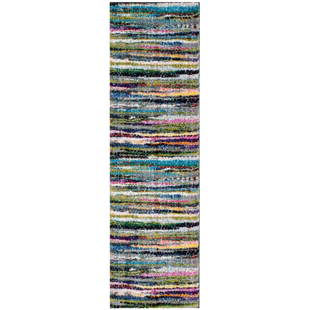 FIESTA SHAG, MULTI, 2'-3" X 6', Area Rug, FSG367M-26. Picture 1