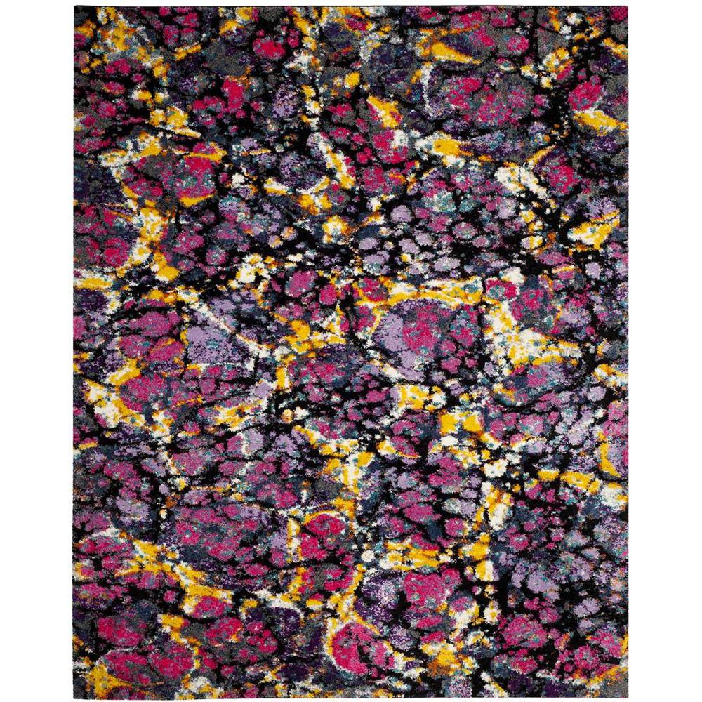 FIESTA SHAG, LAVANDER / MULTI, 8' X 10', Area Rug. Picture 1