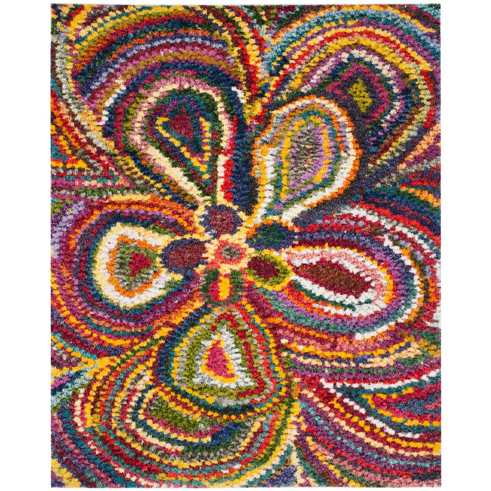FIESTA SHAG, MULTI, 8' X 10', Area Rug, FSG383M-8. Picture 1