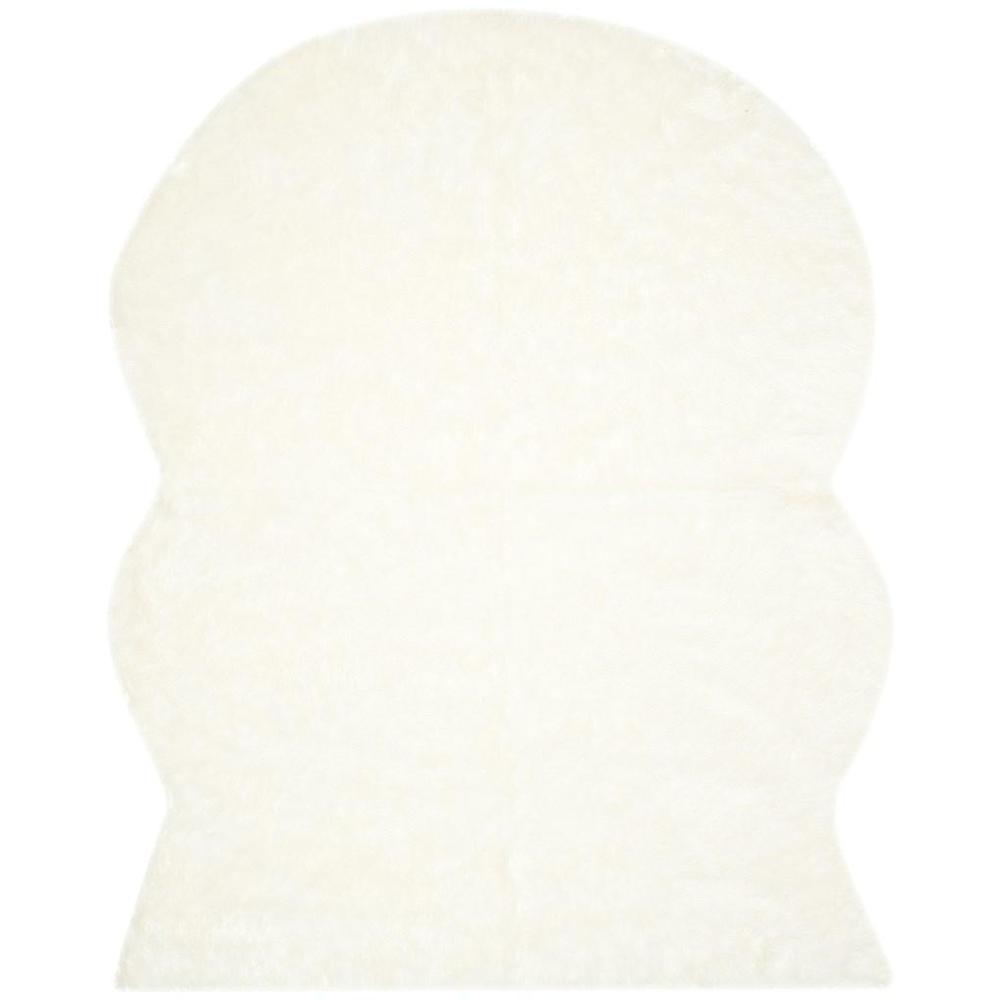 FAUX SHEEP SKIN, IVORY, 8' X 10', Area Rug, FSS117A-8. Picture 1