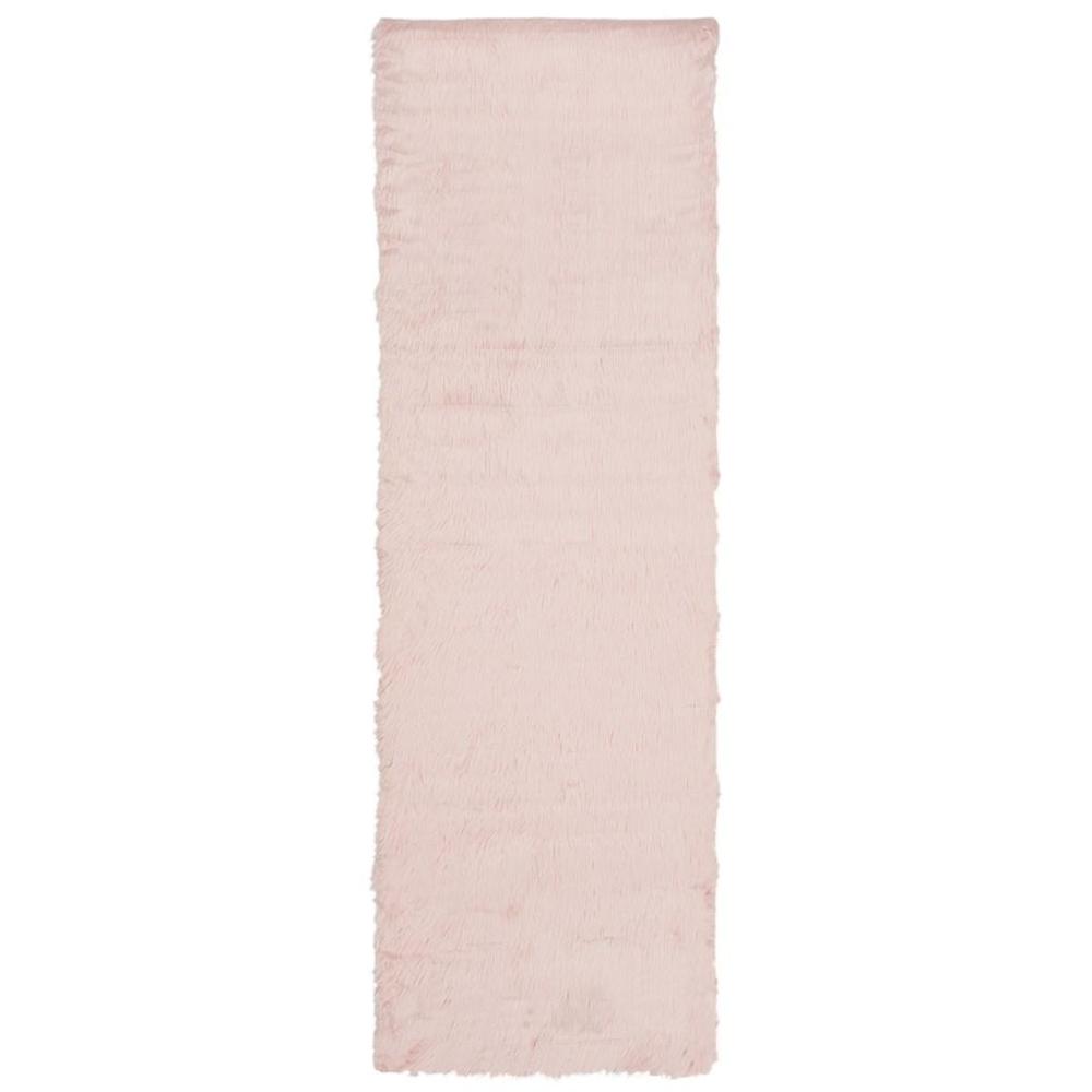 FAUX SHEEP SKIN, PINK, 2'-6" X 6', Area Rug, FSS235G-26. Picture 1