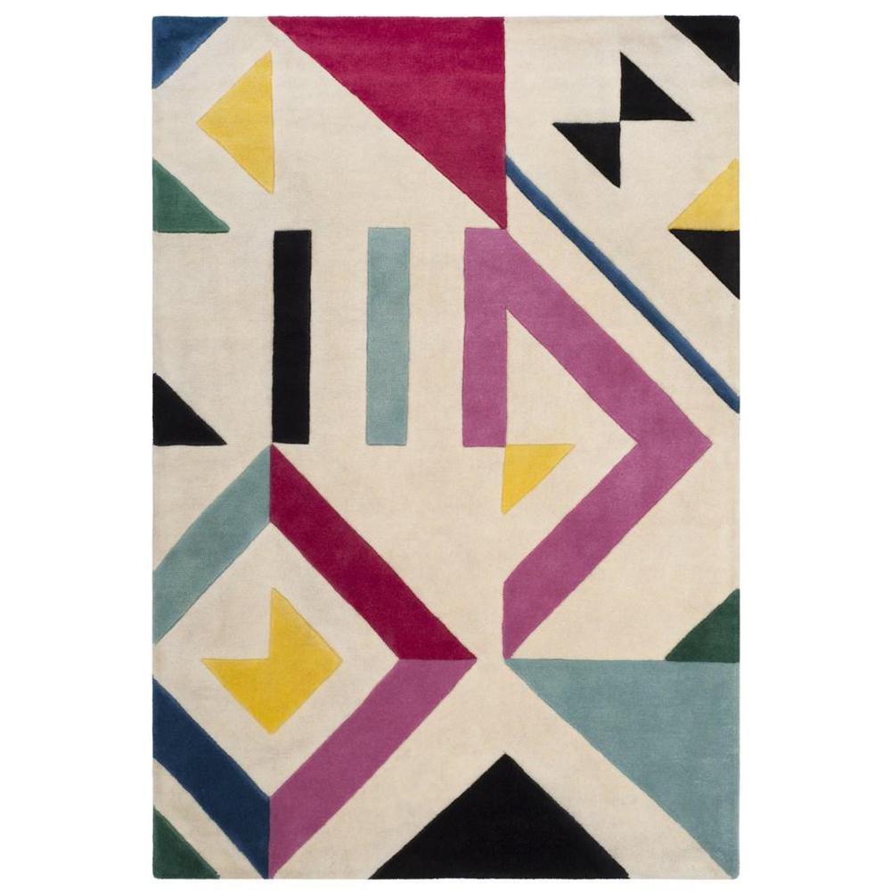 FIFTH AVENUE, IVORY / MULTI, 4' X 6', Area Rug, FTV114A-4. Picture 1
