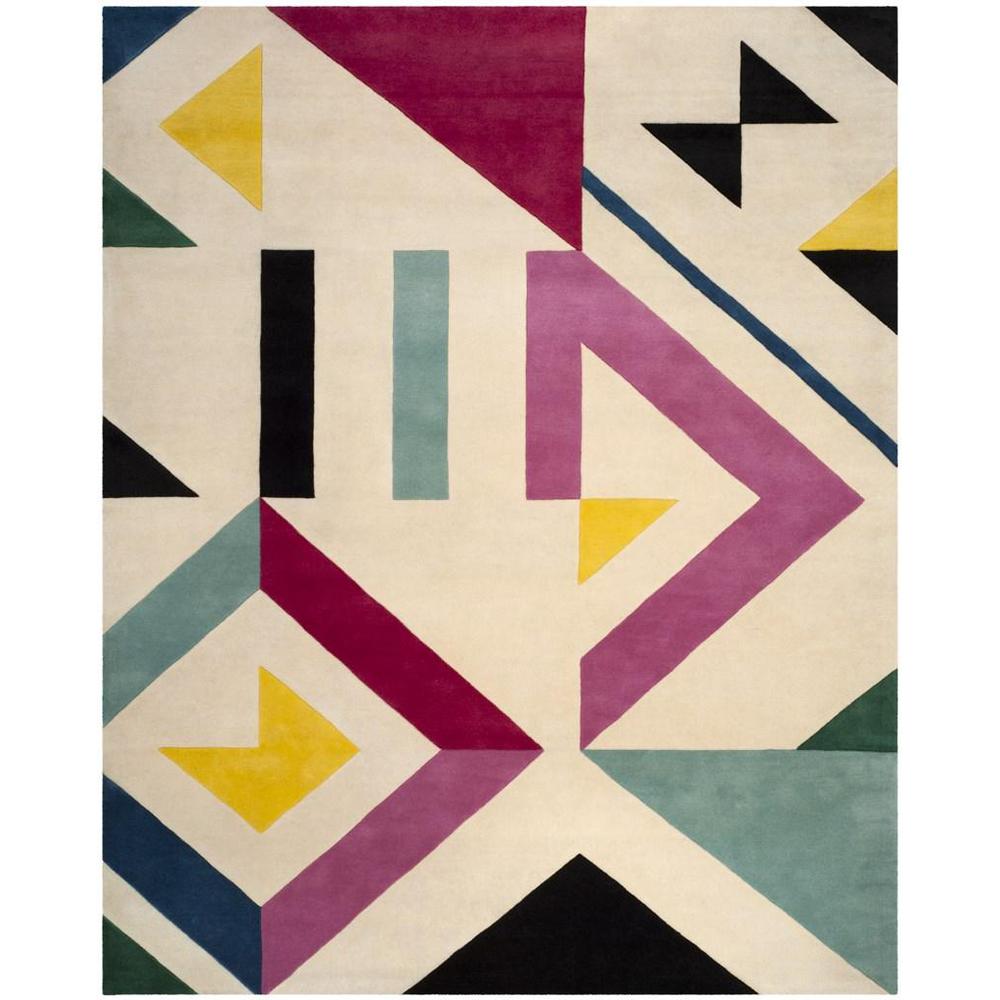 FIFTH AVENUE, IVORY / MULTI, 8' X 10', Area Rug, FTV114A-8. Picture 1