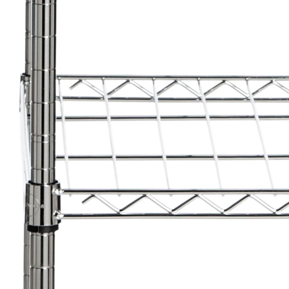 BETSY CHROME WIRE ADJUSTABLE GARMENT RACK (47.2 in. W x 17.7 in. D x 59.1 in. H). Picture 1
