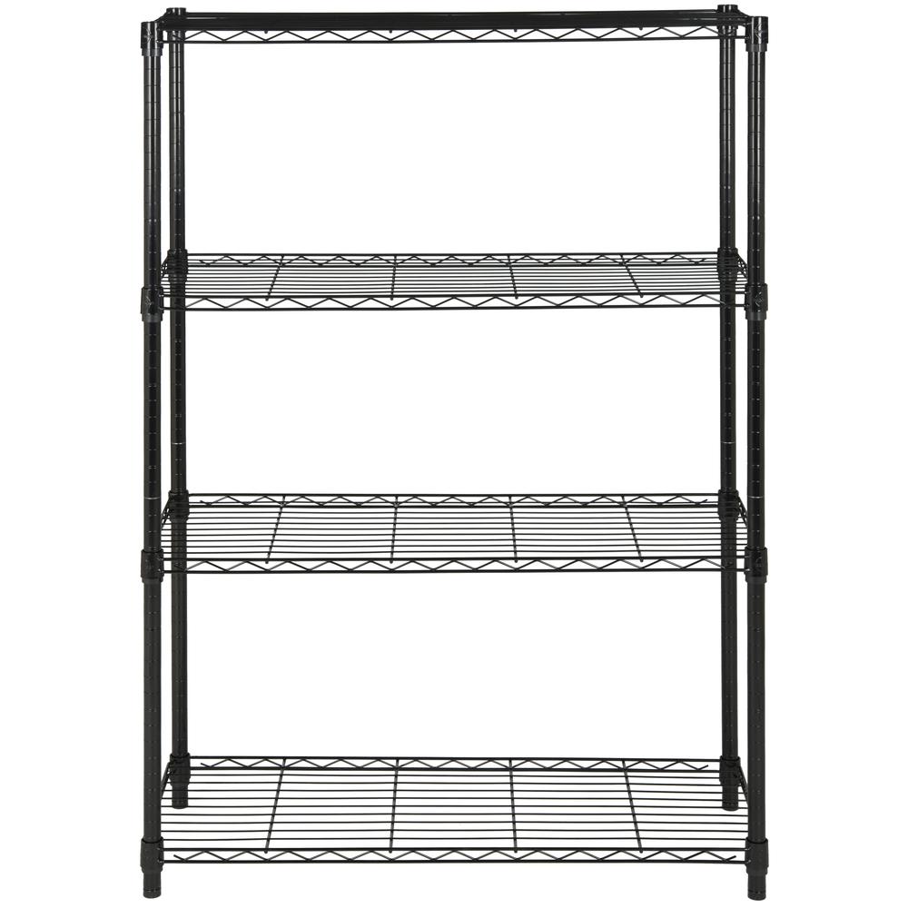 BRAVO 4 TIER CHROME WIRE SHELVE (35 in W x 13 in D x 53 in H), HAC2002A. Picture 3