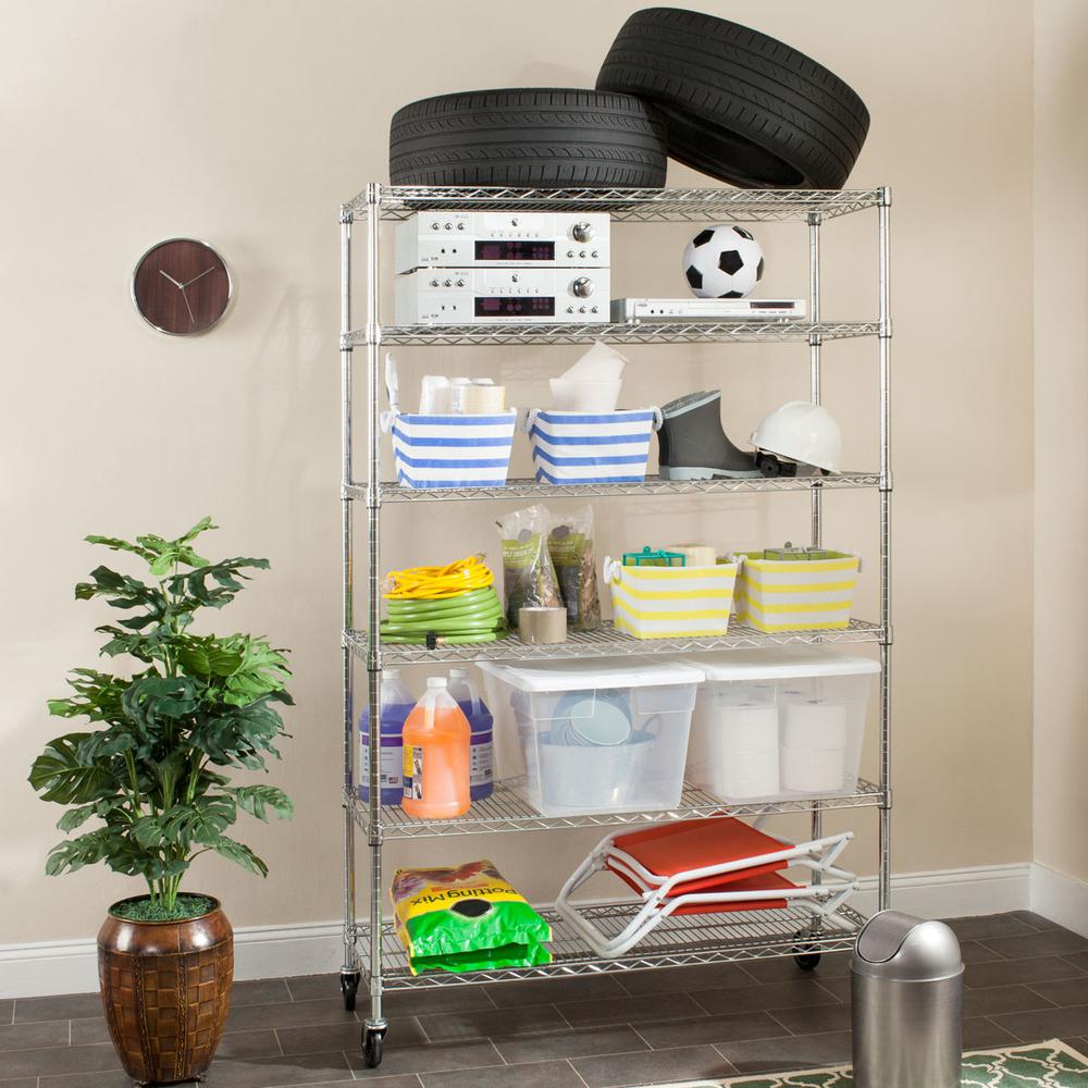 Juliet 6 Tier Heavy Duty Shelf. Picture 1