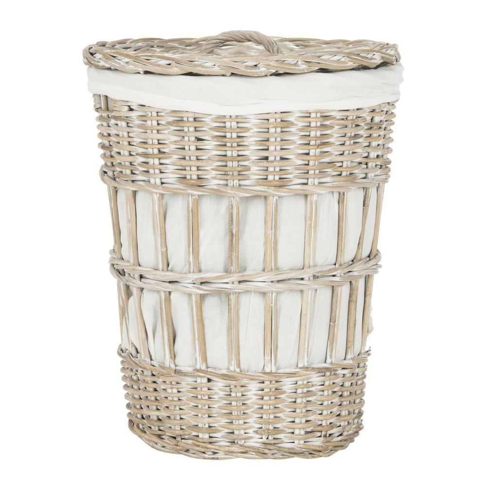 MAGGY STORAGE HAMPER WITH LINER, HAC6500A. Picture 1
