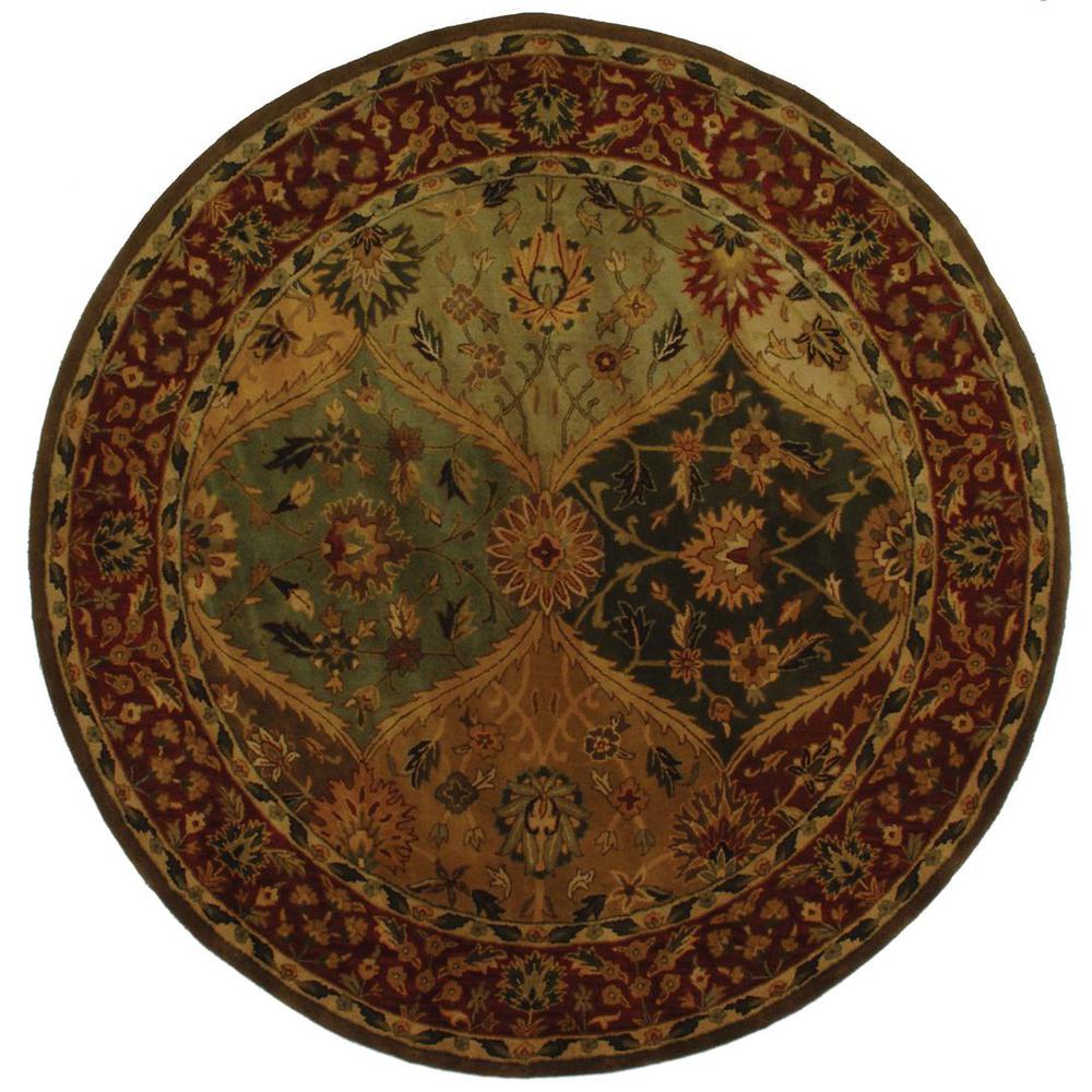 HERITAGE, MULTI, 8' X 8' Round, Area Rug. Picture 1