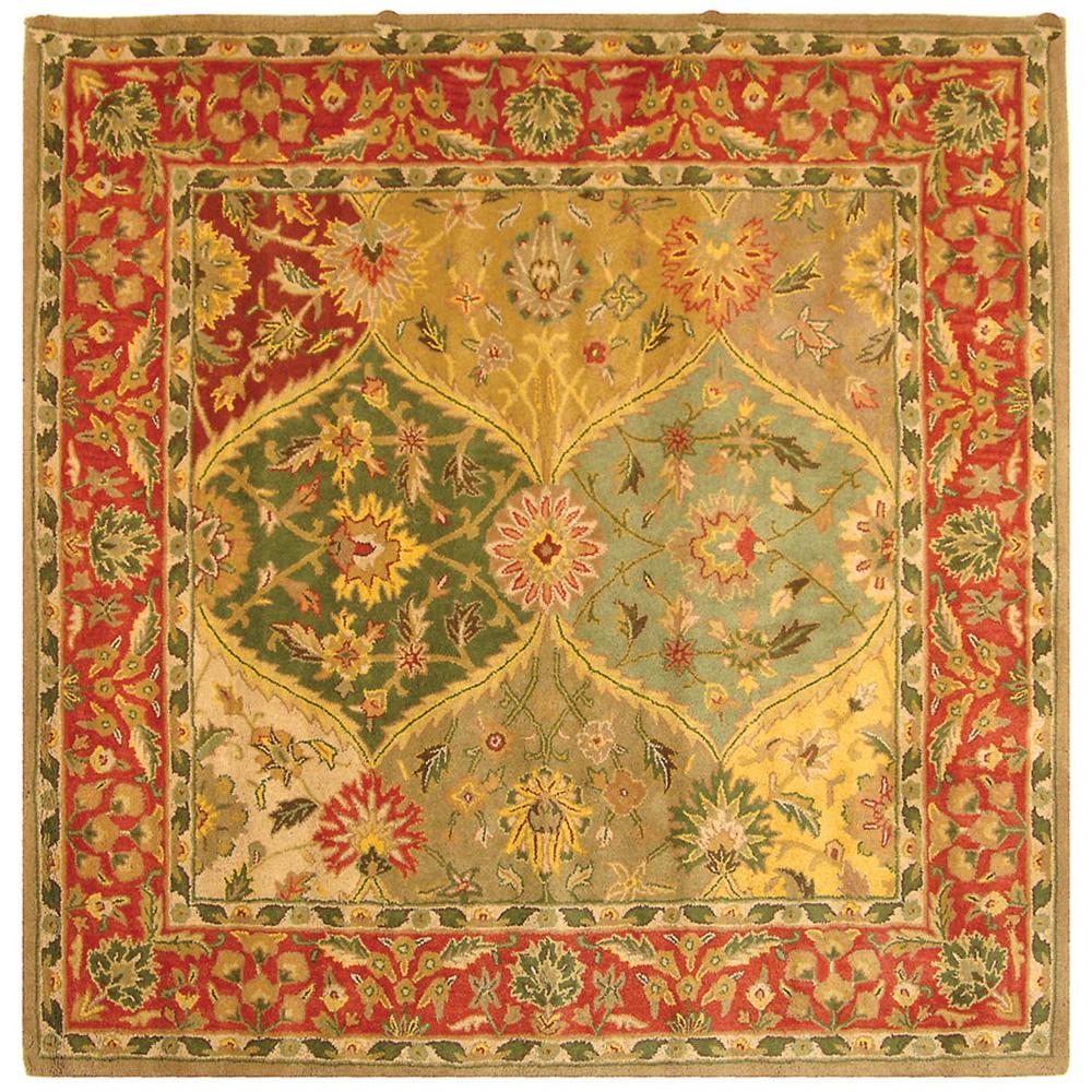 HERITAGE, MULTI, 8' X 8' Square, Area Rug. Picture 1