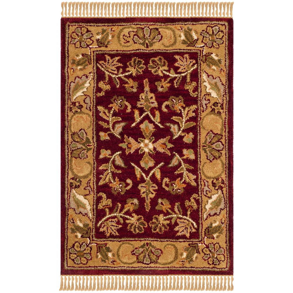 HERITAGE, RED / GOLD, 2' X 3', Area Rug, HG170A-2. Picture 1
