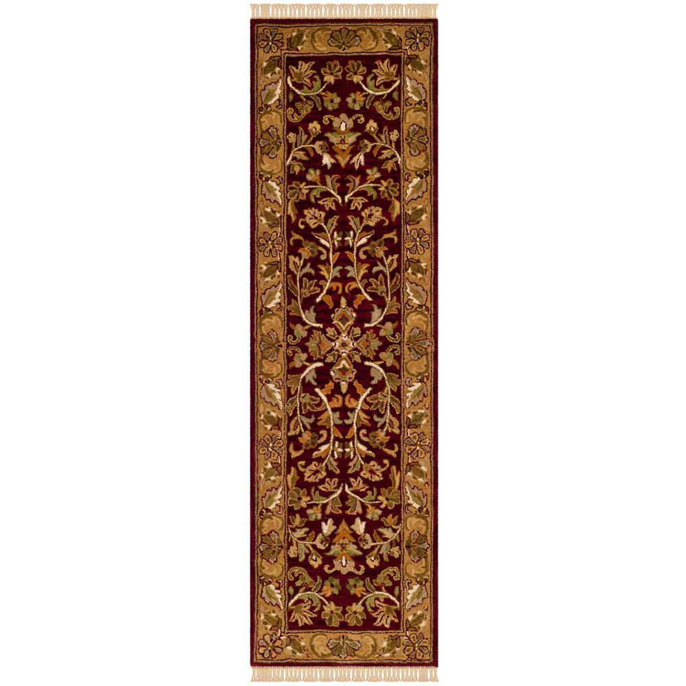 HERITAGE, RED / GOLD, 2'-3" X 8', Area Rug, HG170A-28. Picture 1