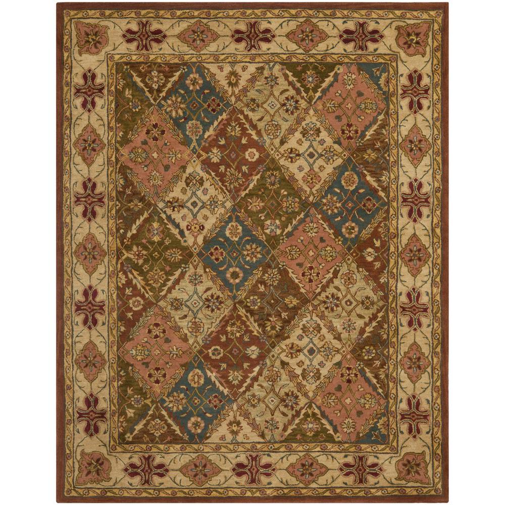 HERITAGE, BEIGE / BEIGE, 7'-6" X 9'-6", Area Rug. Picture 1