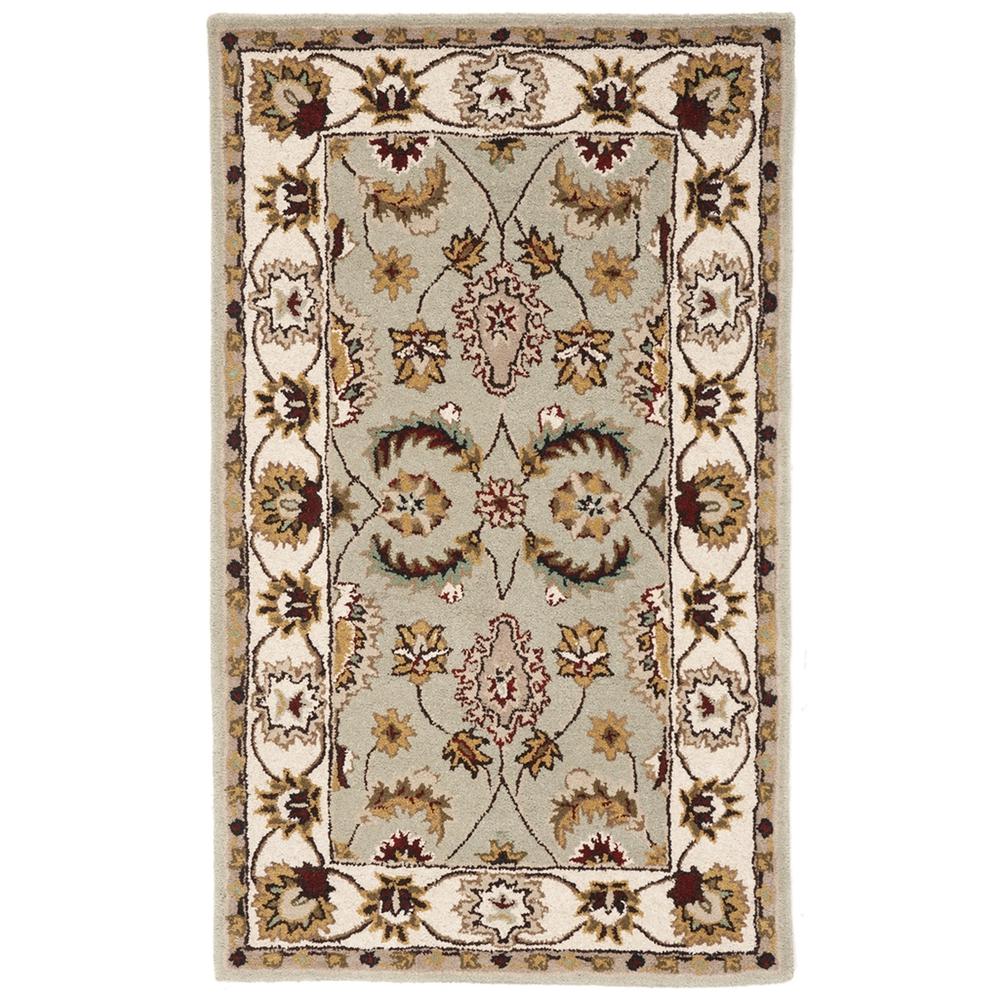 HERITAGE, SAGE / IVORY, 3' X 5', Area Rug. Picture 1
