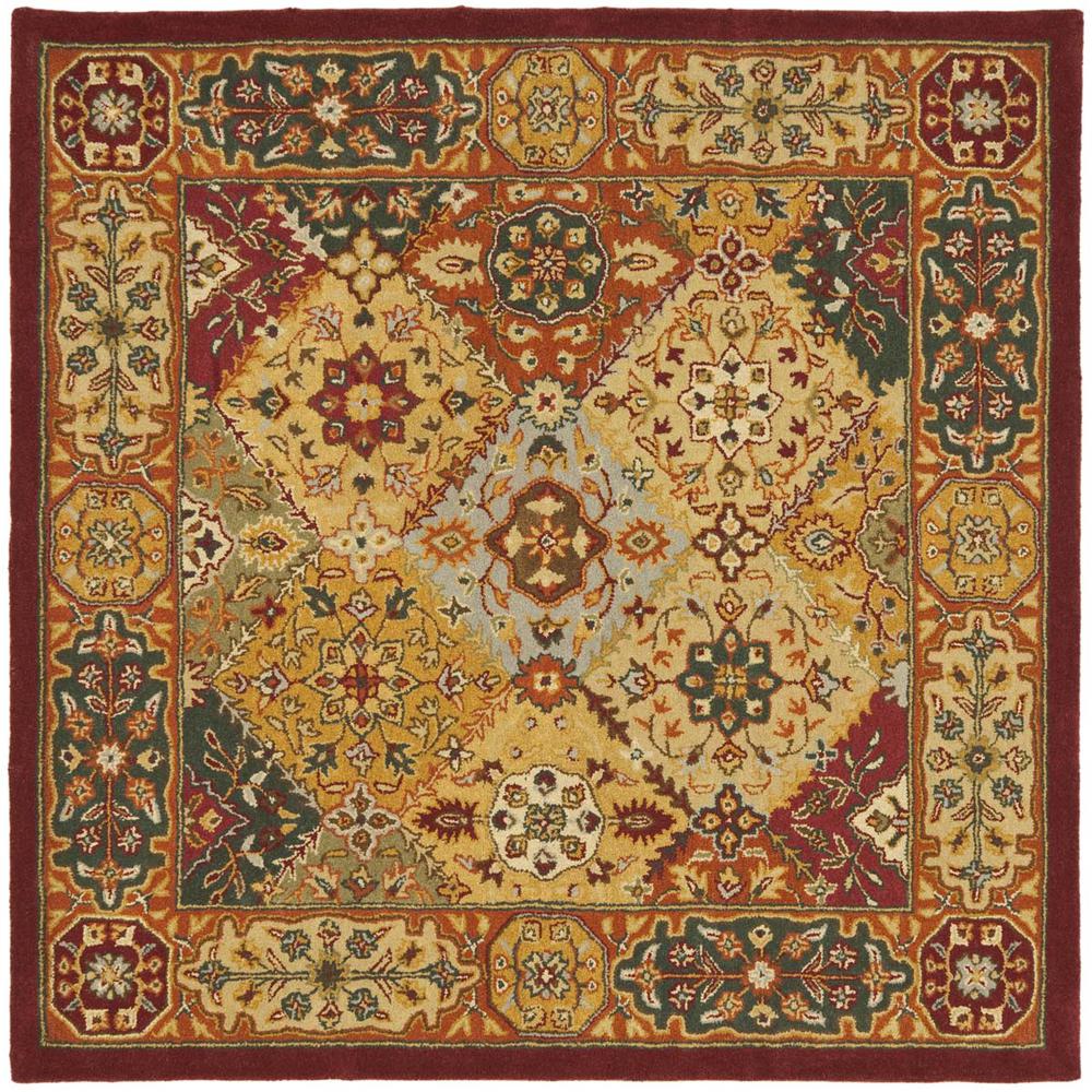 HERITAGE, MULTI, 6' X 6' Square, Area Rug, HG512A-6SQ. Picture 1
