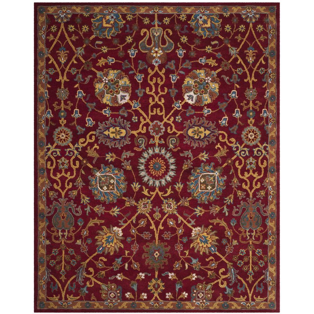 HERITAGE, RED, 8' X 10', Area Rug, HG655A-8. Picture 1