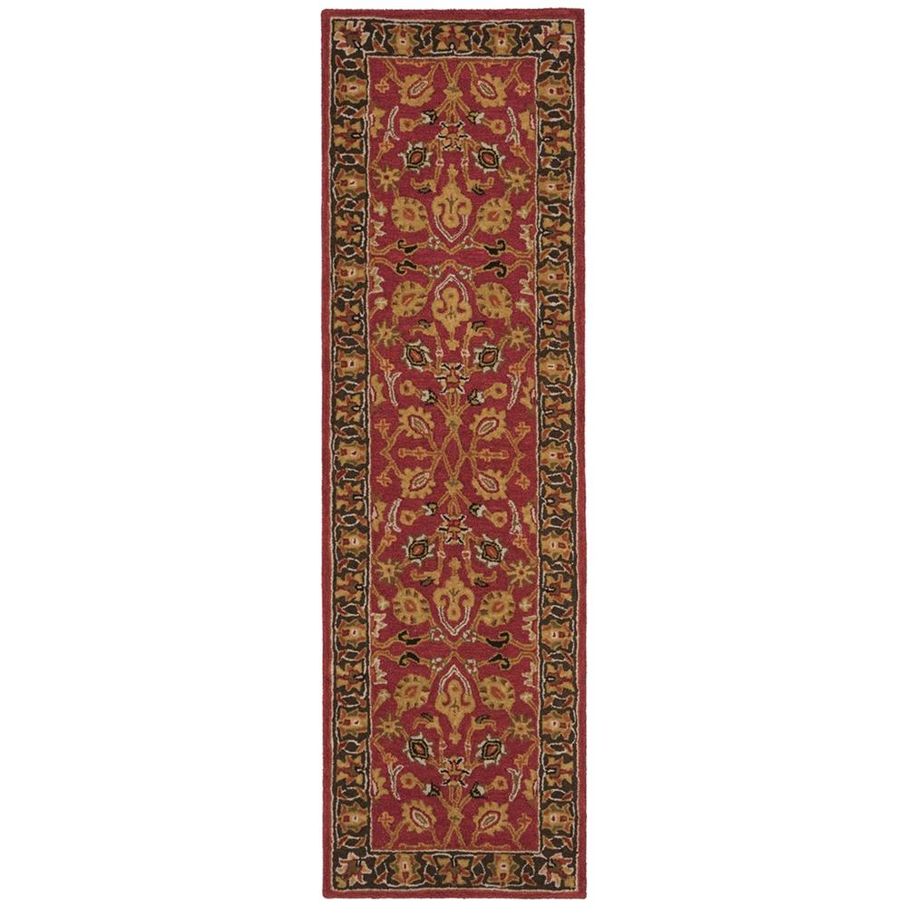 HERITAGE, RED / GOLD, 2'-3" X 8', Area Rug, HG745Q-28. Picture 1