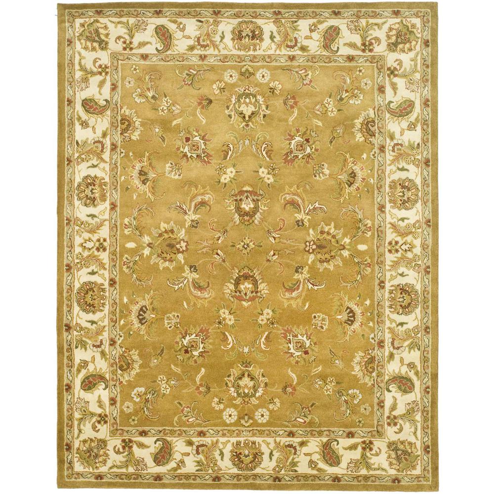 HERITAGE, MOCHA / IVORY, 7'-6" X 9'-6", Area Rug. Picture 1