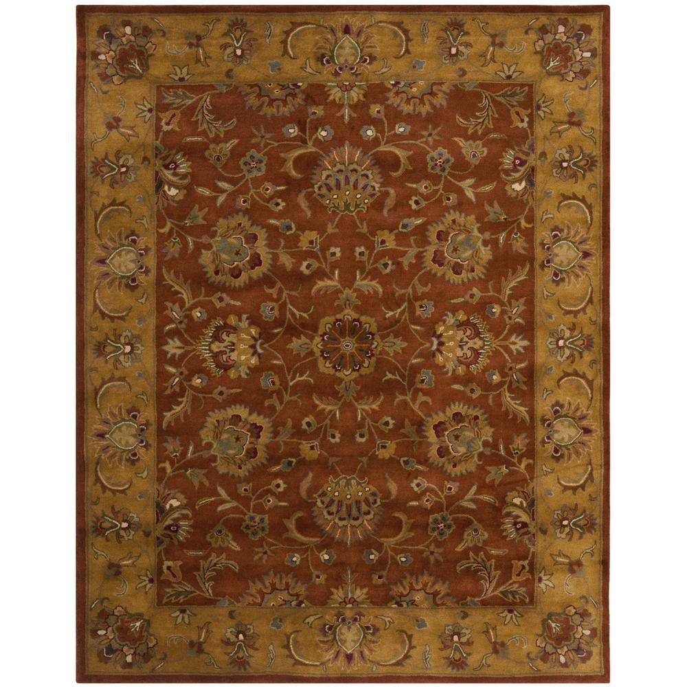 HERITAGE, RED / NATURAL, 7'-6" X 9'-6", Area Rug, HG820A-8. Picture 1