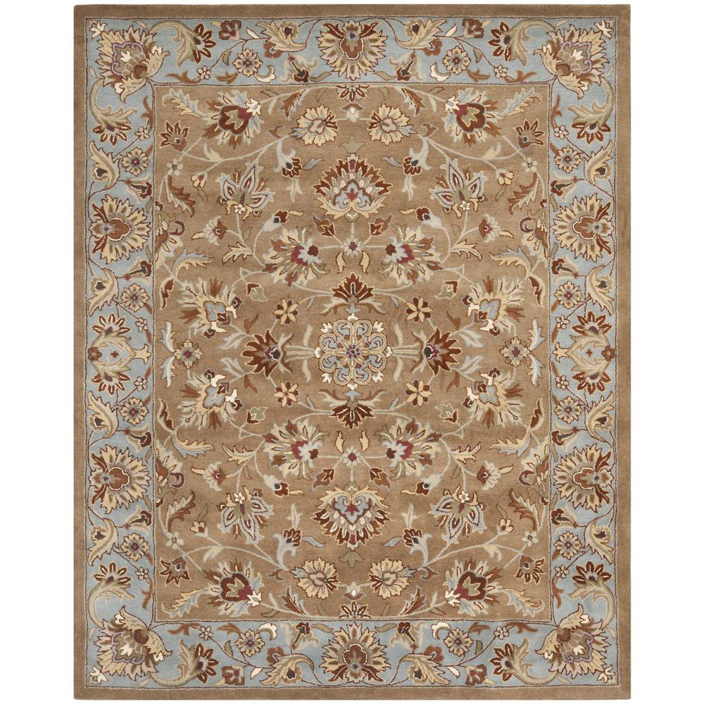 HERITAGE, BEIGE / BLUE, 7'-6" X 9'-6", Area Rug, HG821A-8. Picture 1