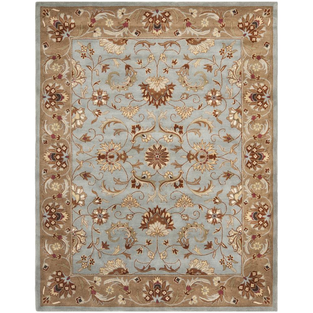 HERITAGE, BLUE / BEIGE, 7'-6" X 9'-6", Area Rug, HG822A-8. Picture 1