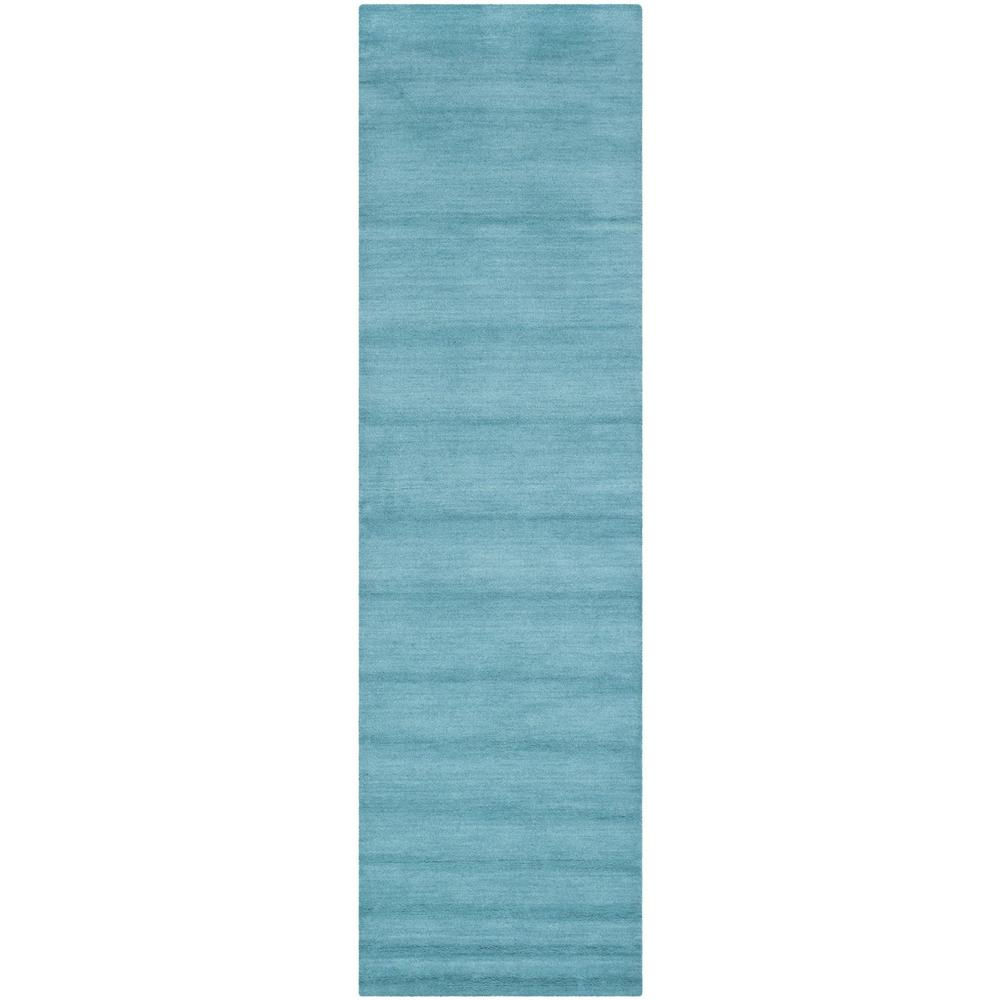 HIMALAYA, TURQUOISE, 2'-3" X 8', Area Rug. Picture 1