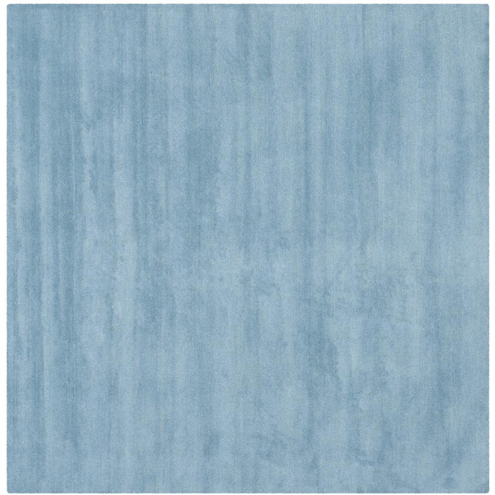 HIMALAYA, BLUE, 6' X 6' Square, Area Rug. Picture 1