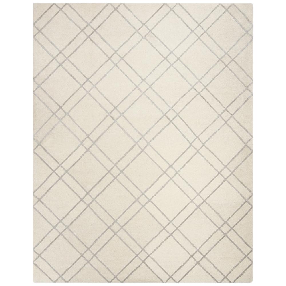 HIMALAYA, IVORY / SILVER, 8' X 10', Area Rug. Picture 1