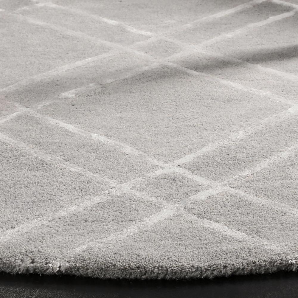 HIMALAYA, GREY / SILVER, 6' X 6' Round, Area Rug. Picture 2