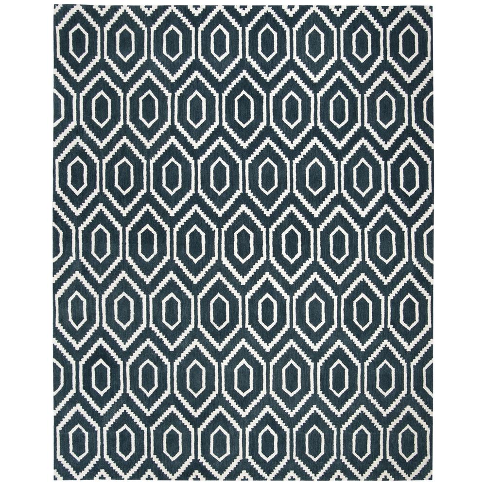 HIMALAYA, NAVY / IVORY, 8' X 10', Area Rug. Picture 1
