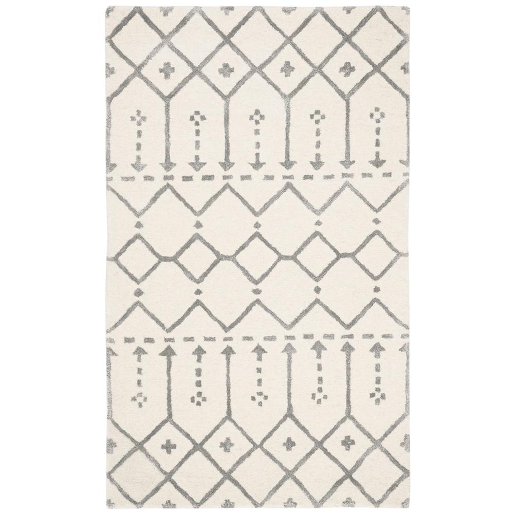 HIMALAYA, IVORY / GREY, 3' X 5', Area Rug. Picture 1