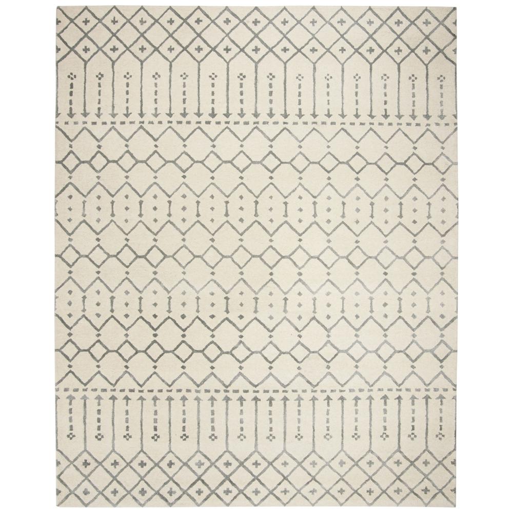HIMALAYA, IVORY / GREY, 8' X 10', Area Rug. Picture 1