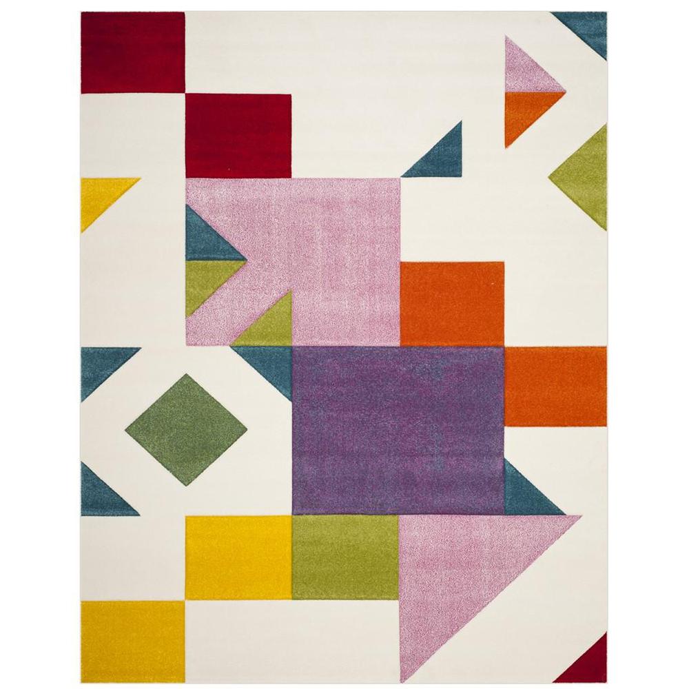 HOLLYWOOD, IVORY / ROSE, 8' X 10', Area Rug, HLW702A-8. Picture 1