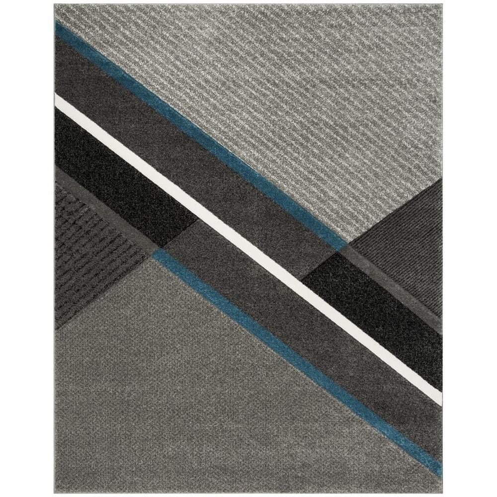 HOLLYWOOD, GREY / TEAL, 8' X 10', Area Rug, HLW711D-8. Picture 1