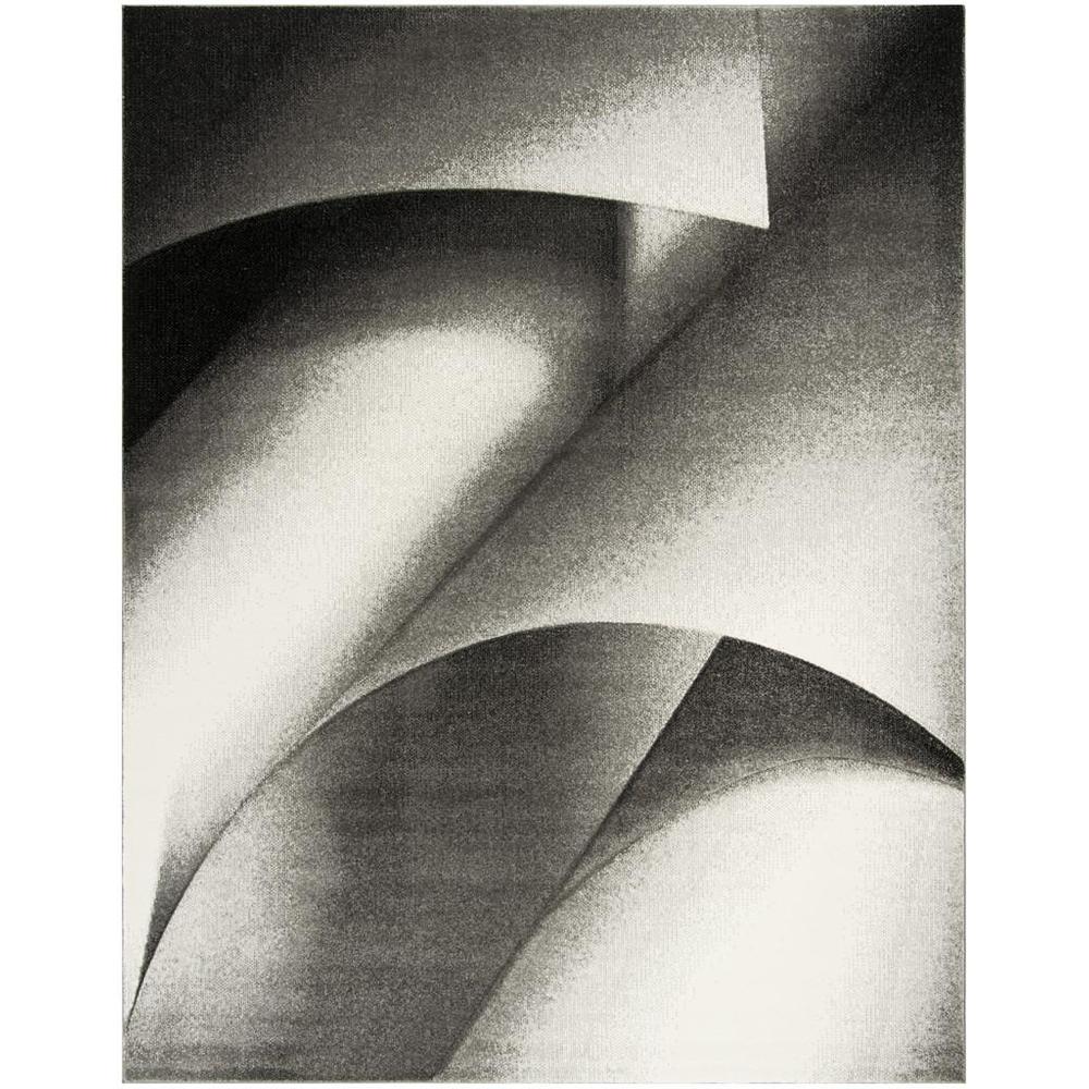 HOLLYWOOD, GREY / DARK GREY, 8' X 10', Area Rug, HLW716G-8. Picture 1