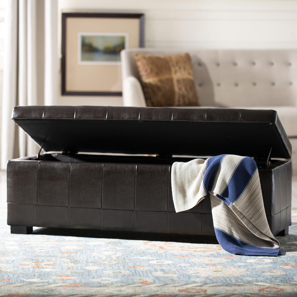 LARGE MANHATTAN STORAGE BENCH, HUD4200A. Picture 4
