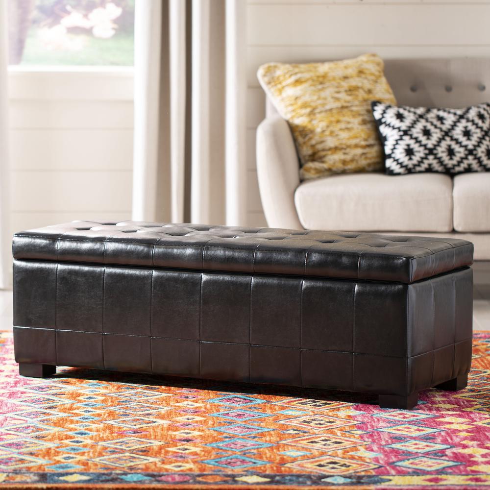 LARGE MANHATTAN STORAGE BENCH, HUD4200B. Picture 5