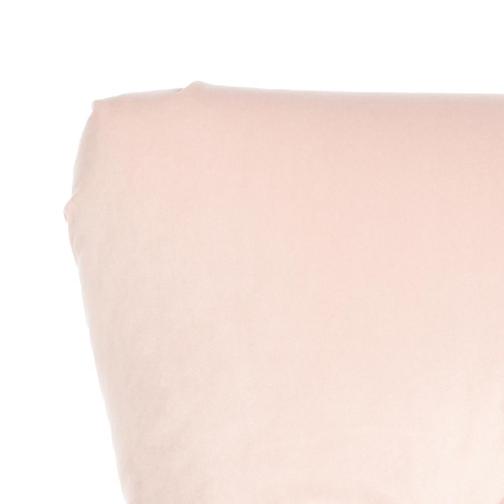 Colin Tufted Club Chair, Blush Pink/White Wash. Picture 4