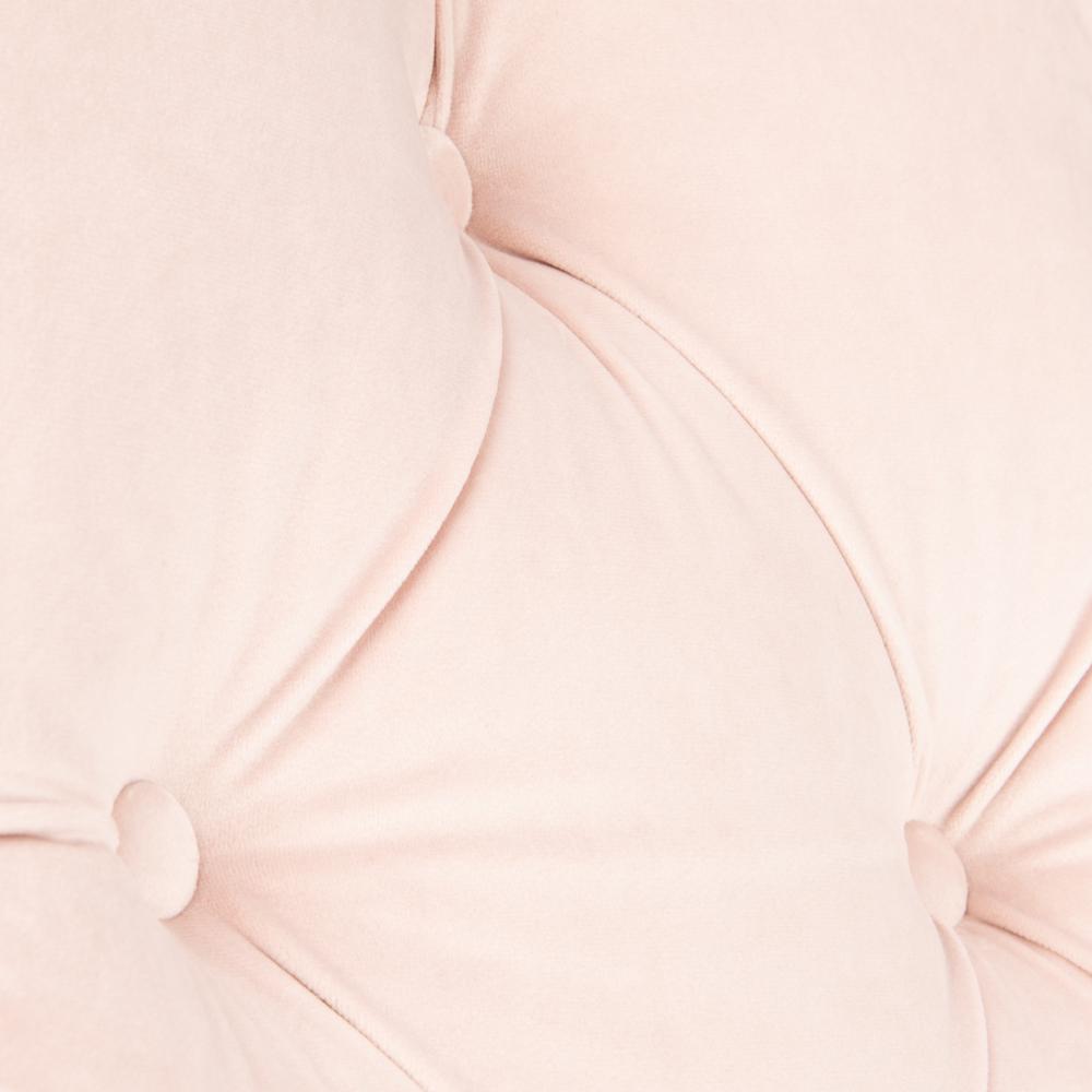 Colin Tufted Club Chair, Blush Pink/White Wash. Picture 11