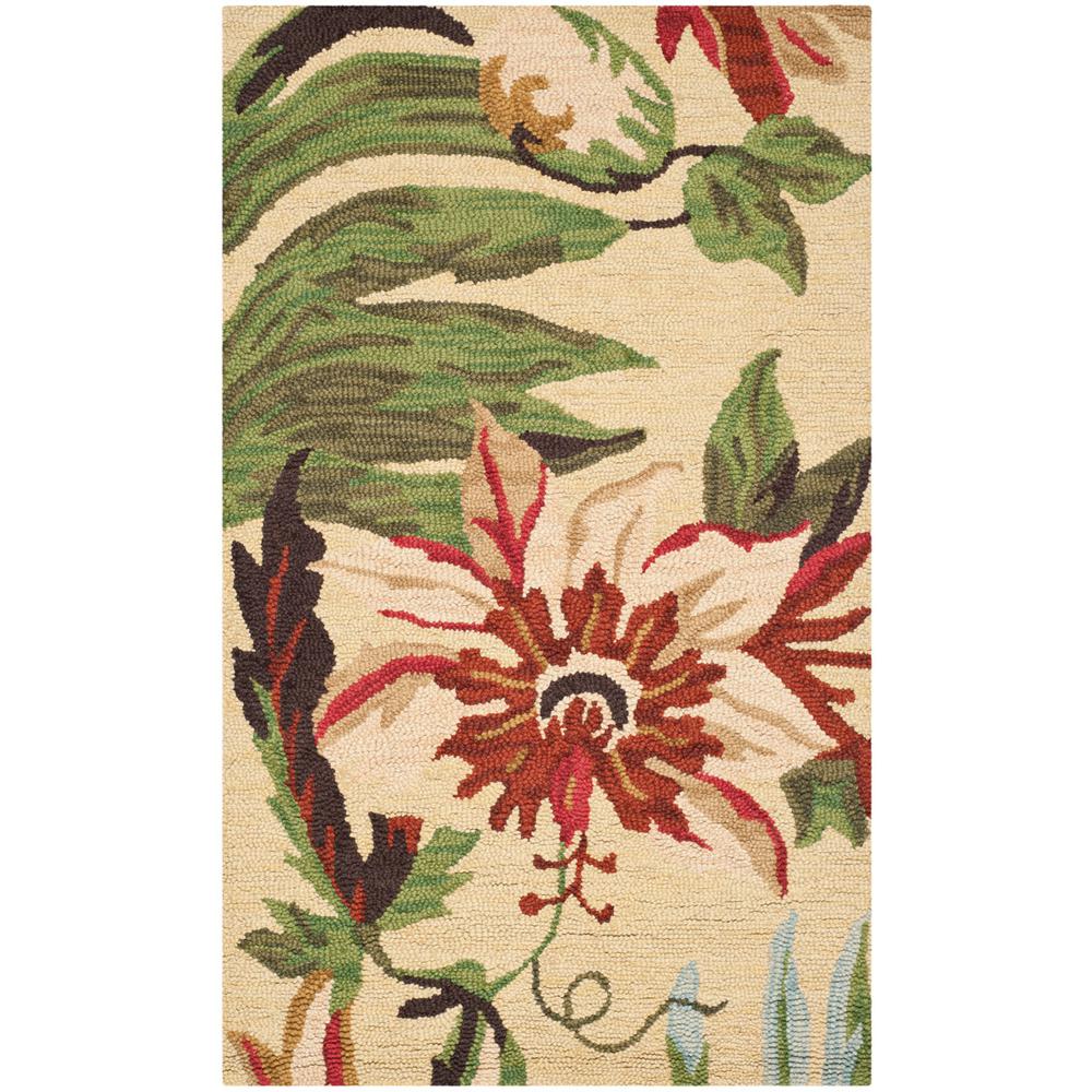 JARDIN, IVORY / MULTI, 3' X 5', Area Rug, JAR325A-3. Picture 1