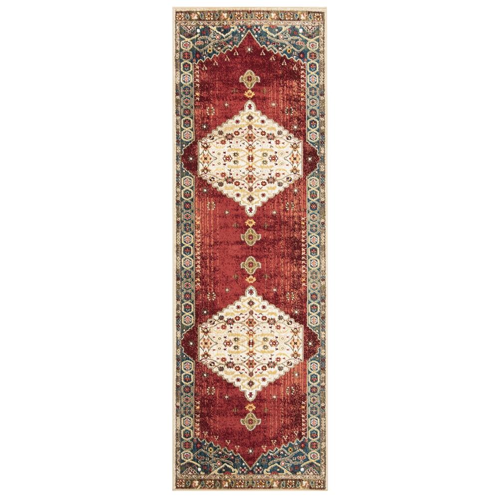 KASHAN, IVORY / BLUE, 2'-6" X 8', Area Rug, KSN300B-28. Picture 1