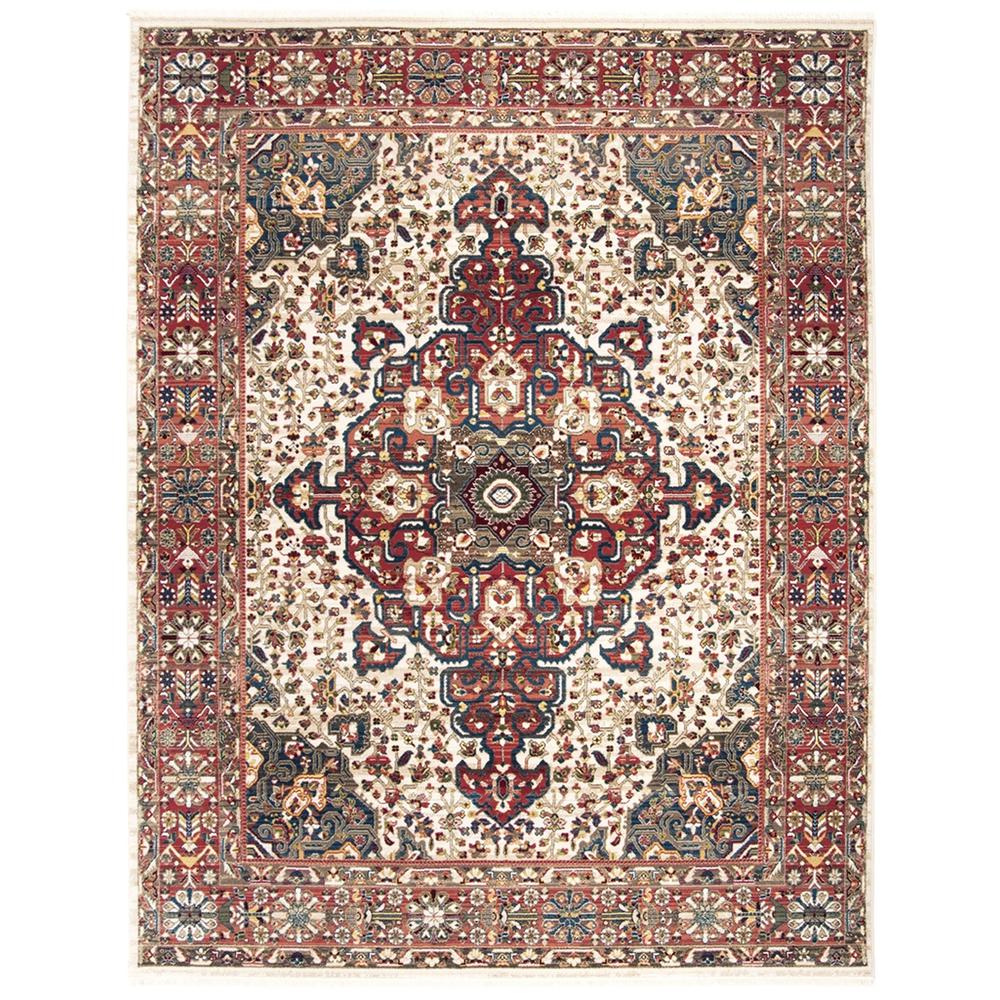 KASHAN, IVORY / BLUE, 8' X 10', Area Rug, KSN305B-8. Picture 1