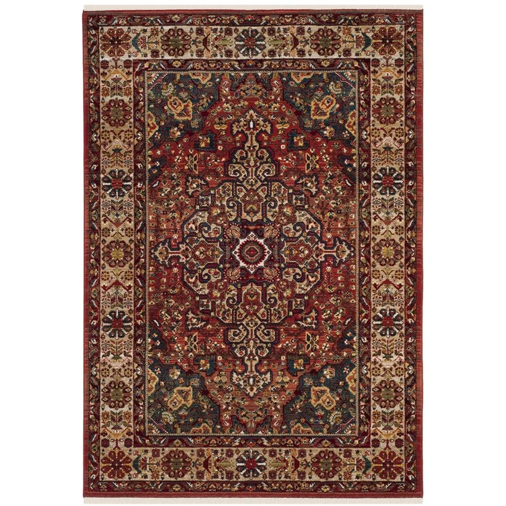 KASHAN, RED / IVORY, 3'-3" X 4'-10", Area Rug, KSN305L-3. Picture 1