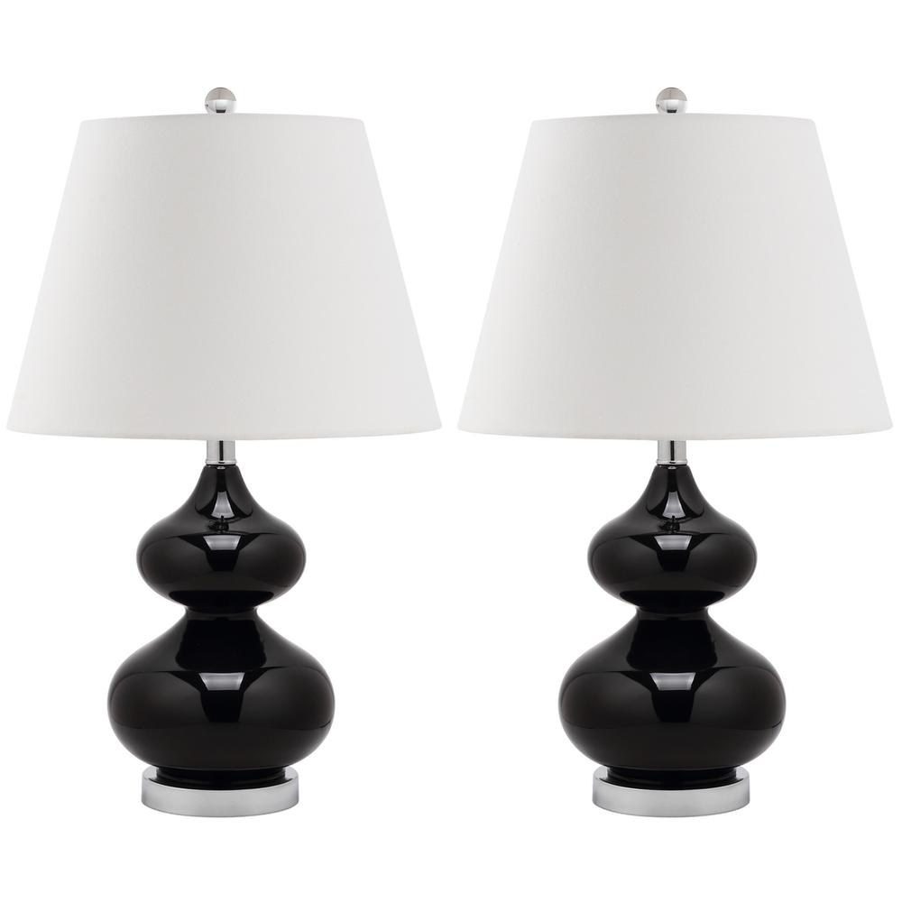 EVA 24-INCH H DOUBLE GOURD GLASS LAMP, LIT4086J-SET2. Picture 1